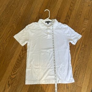 Banana republic white polo t-shirt